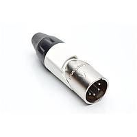 Amphenol Audio AX4M9M Connectors 4P PIN M PLUG WHITE MARK SLEEVE