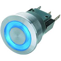 Schurter 1241.6693.1122000 Standard Switches 5 A @125VAC GN Snap-In 1.5mm