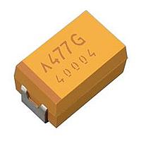 KYOCERA AVX TCJU107M025R0070E Tantalum Organic Polymer Low ESR 25V 100uF 20% 2924 E SR=70mOhm Black Resi
