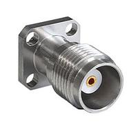 Bulgin RFTNCAA4JCCFFGE Connectors TNCA Jack Straight 4 Hole Flange RF Connector