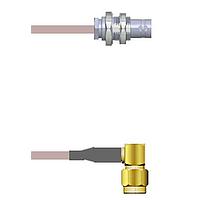 Amphenol Custom Cable Q-07035000R096i RF Cable Assemblies BNC-SJB/SMA-RP G316D 96I