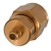 Johnson / Cinch Connectivity Solutions 134-1019-161 RF Adapters - Between Series SMA PLG/MMCX PLG GLD