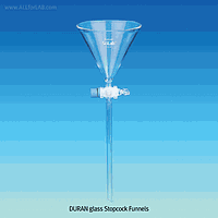 SciLab SL.GL231143 Funnel, DURAN® Glass Cock bore 2.5, Φ70 x h150mm