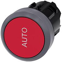 SIEMENS A6X30138365 Flat Button PUSHBUTTON. RED