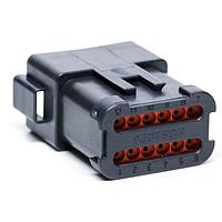 DEUTSCH - TE Connectivity DT04-08PD-CE01 8-Way DT RECP ASM