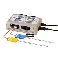 OMEGA OM-DAQ-USB-2401 Portable USB Thermocouple/Voltage Input Data Acquisition Module (Thermocouple, Voltage, Analog: 16 SE/8 DIFF)