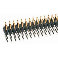 3M Electronic Solutions Division 951119-7722-AR Pin Strip 19P PIN STRP HDR 1R RA PTH 10U AU