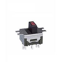 NKK Switches MS12LFW01C Slides SPDT ON-NONE-ON RED