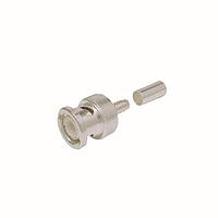 Amphenol Times Microwave Systems TC-200-BM-X RF Connectors / Coaxial Connectors BNC-Male (plug) crimp connector; no braid trim