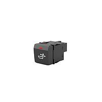 EAO 09-400005.11429 Automotive Switches UPB; I/O; Standard; 12V; Code 3; Firm haptic; white symbol illumination; 1 red status indicator ; Seat adjustment seat back symbol