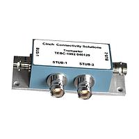 Trompeter / Cinch Connectivity Solutions TEBC-1002 Face - 2 Stub MIL-STD-1553 Data Bus Coupler 2 Stub