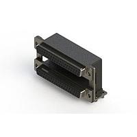EDAC 662-037-264-04C Dual Port D-Sub Connectors Right-angle Dual Port D-Sub Connector