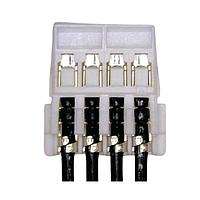 JST Commercial A04XAF04XAF22K203A Jumper Assembly 8" XAF JUMPER ASSY 1:1