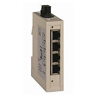 SCHNEIDER TCSESU043F1N0 Unmanaged Ethernet Switches CONNEXIUM UNMANAGED SWITCH 4TX/1FX-MM