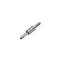 REAN NYS237 Phone Connectors Adptr 1/4" MONO REAN PLUG END NKL/SIL