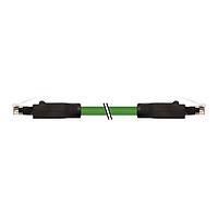 Murrelektronik 7700-74301-S7V1000 Cat 5e RJ45 male 0 / RJ45 male 0 shielded Ethernet, TPE 2x2x22AWG SF/UTP CAT5e gn UL/CSA,ITC/PLTC 10m