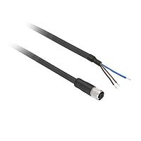 Telemecanique XZCP0566L5 Sensor Cables / Actuator Cables INDUCTIVE SENSOR CONNECTOR 75V 3A