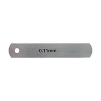 Niigata Seiki S075-011 Thickness Gause Leaf (0.11mm; ±0.015mm)