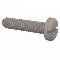 Essentra Components 010440P050 Pan Slotted Pan Slotted Screw, #4-40 Thread, 1/2 Lg
