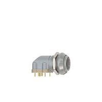 REDEL PXG.M0.8GG.NG Connectors 8P FEM R/A RCPT KEY 2NUTS GRY FNT NUT