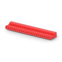 AMP Connectors - TE Connectivity 5-640428-4 Receptacle Assembly 24P MTA156 CONN ASSY 22AWG RED
