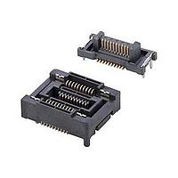 Amphenol Commercial Products FBBF070V02C33 Receptacles FLTStack 0.50mm Floating Board-to-Board Connector - 70 Positions Receptacle Connector, 7.85mm Height, SMT Vertical, Gold-Flash.