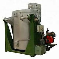 Wondery WDL-RGY-800 Tilting Type Oil Fired Aluminum Alloy Crucible Melting Furnace Metal Scraps (800kg; 300kg/h)