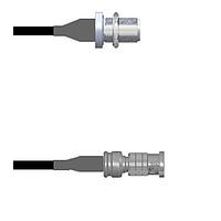 Amphenol Custom Cable Q-1U05H0003011i RF Cable Assemblies N-SJB/HDBNC-SP G174 11I