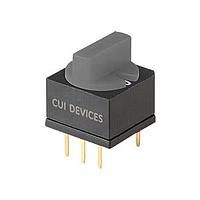 Same Sky (formerly CUI Devices) RDS6-10S-1065-1-D DIP Switches 10 Position Through Hole 2.54 mm Pitch Flush Cross Actuator w/ Cap