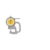 Asimeto 491-02-0 Dial Thickness Gauges
