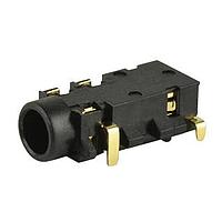 Same Sky (formerly CUI Devices) SJ2-35564A-SMT-TR Phone Connectors 3.5mm mid mount SMT 5 conductor 0 switch