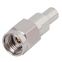 Amphenol SV Microwave 1132-6145 RF Adapters - Between Series SMPM M SMP-M ADAPTER FD 2.4MM