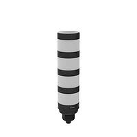 Banner Engineering TL50B-BGYRQ TL50 Basic Tower Light TL50 Basic Tower Light: 4-Color Indicator; Voltage: 18-30 V dc; Environmental Rating: IP65; Input: Bimodal; Colors: Blue Green Yellow Red; 5-pin M12 Integral QD