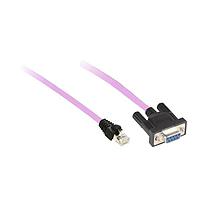 SCHNEIDER TCSCCN4F3M1T Specialized Cables DB-9 to RJ45 for CAN tap no term 1m