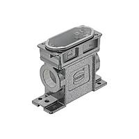 HARTING 19405101261 Housings 10B HPR Surface Mount Housing, Screw Locking, Side Entry, M25