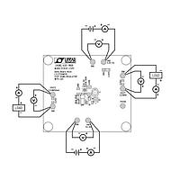 Analog Devices DC463A Voltage Regulator - Switching Regulator LTC3700EMS - Step-Down Regulator With LD