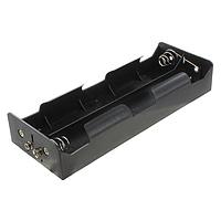 Eagle Plastic Devices 12BH162B-GR Battery Holder 6"D" W/.5" SNAPS BLK