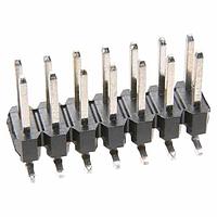 Harwin M20-8760742 Pin Strip 07+07 DIL VERTICAL SMT HEADER GOLD+TIN