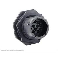 Eaton Souriau-Sunbank UTSX71492PY Receptacles Jam nut receptacle, without backshell, for 12 male contacts, IP68/69K, keying Y
