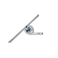 MITUTOYO 187-906-10 Universal Protractor (12", 0°-90°-0°)