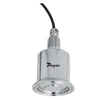 Dwyer 681-62 Sanitary Pressure Transmitter, 3A Compliant, Easy Install, Water Resistant (Gauge, 60 psi, Tri-Clamp, 2 in)