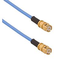 Amphenol SV Microwave FSSMP-047-FSSMP-060 RF Cable Assemblies SMP Straight F  SMP Straight F 6"Cable