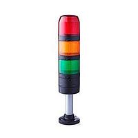 Auer Signal PC7-Q07 Signal Towers PC7 modular Signal tower  70mm 24 V AC/DC red/amber/green, black