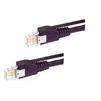 Stewart Connector RJP50075AA-A Cat 5e Cable Assembly  RJ Point Five to RJ Point Five  Unshielded  7.5m