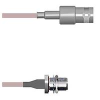 Amphenol Custom Cable Q-0301T0005018i RF Cable Assemblies BNC-SJ/N-SJB G316 18I