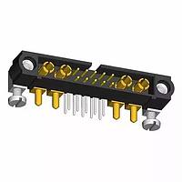 Harwin M80-5L11022M5-02-333-00-000 Power to the Board MIX-TEK M HZ THB W/JACK SCREW