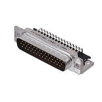 Amphenol CONEC 241A28180X High Density D-Sub Connectors CFLTR SLDR PIN ANG 7.98mmPREC MCHND CNT