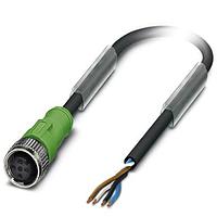 PHOENIX CONTACT 1566394 Sensor Cables / Actuator Cables SAC-4P- 1,0- PUR/M12FS WN MD