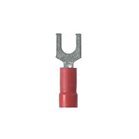 Panduit PV18-10F-CY Spade Fork Term vinyl insuld 22 - 16