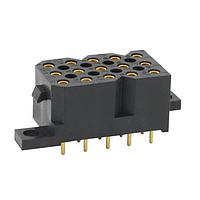 Eaton Souriau-Sunbank SMS15SE3K9 Headers 15P QIKMATE SOCKET STRT PC BOARDMOUNT